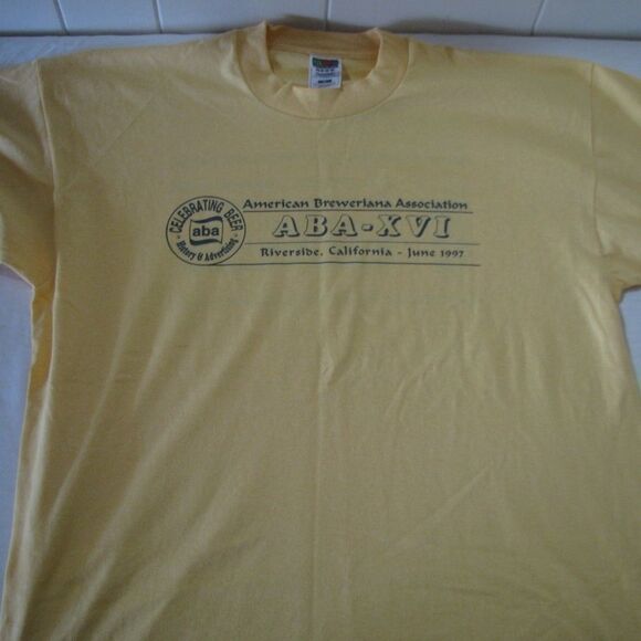 Vintage ABA Beer Promo Event '97 Tee, XL - Picture 4 of 6